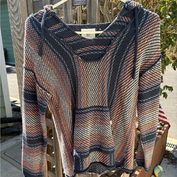 Rip Curl Multicolor V-Neck Sweater - Picture 1 of 1